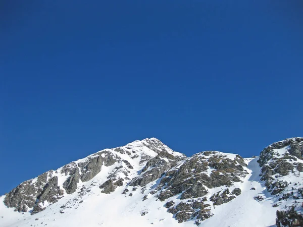 Pegunungan Alpen Austria di musim dingin — Stok Foto