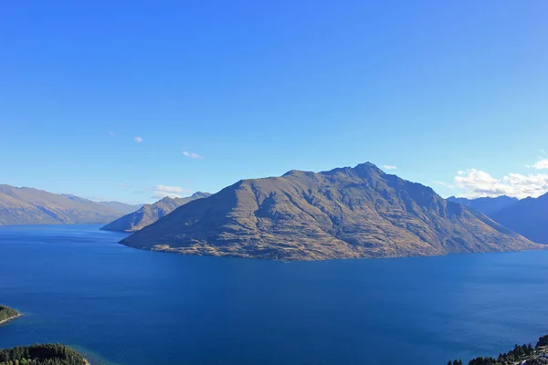 Panorama van de cecilpiek gezien vanaf ben lomond — Stockfoto