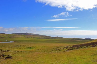 Peaceful landscape somewhere in iceland