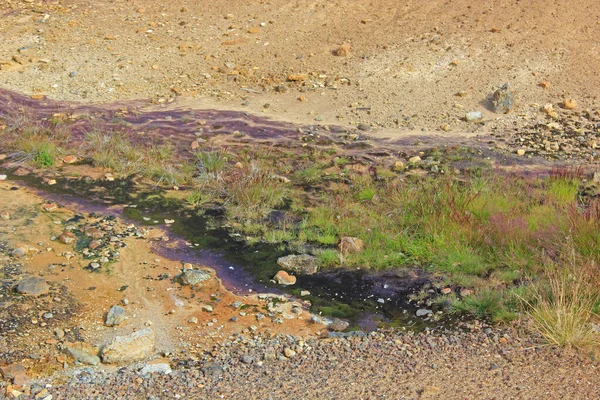 Гаряча вода річка в Сальтуні — стокове фото