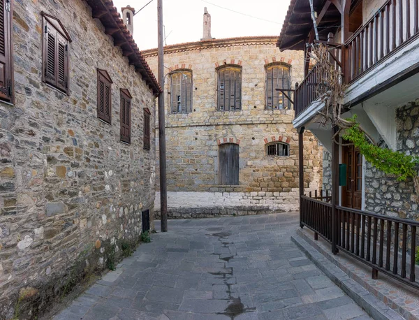 Agios Nikolaos Köyünde Mimarlık Sithonia Chalkidiki Yunanistan — Stok fotoğraf