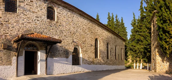 Architecture Dans Vieux Village Nikiti Sithonie Chalcidique Grèce — Photo