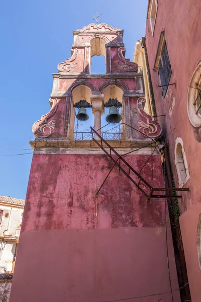 Architektura Starého Města Korfu Ostrov Řecko — Stock fotografie