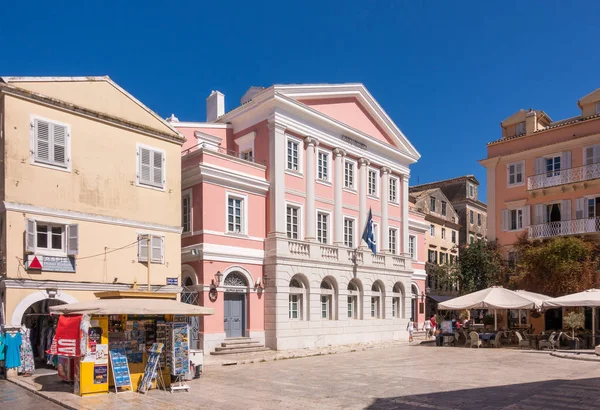 Juni 2018 Korfu Griechenland Straße Der Altstadt Der Insel Korfu — Stockfoto