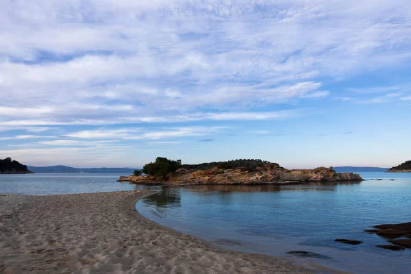 Paysages Magnifiques Bord Mer Sithonie Chalcidique Grèce — Photo