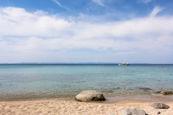 Amazing Scenery Sea Sithonia Chalkidiki Greece — Stock Photo, Image