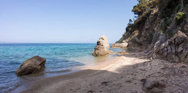 Paisagens Incríveis Beira Mar Sithonia Chalkidiki Grécia — Fotografia de Stock