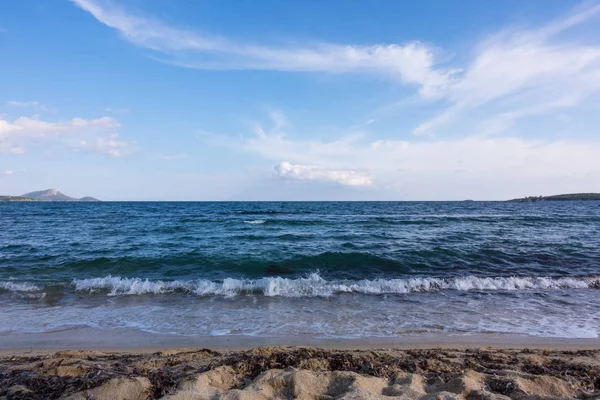 Paisagens Incríveis Beira Mar Sithonia Chalkidiki Grécia — Fotografia de Stock