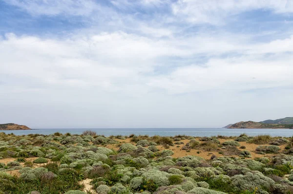 Paysage Incroyable Bord Mer Dans Île Lemnos Grèce Avec Des — Photo