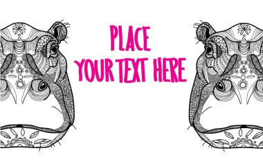  Su aygırı geçmişi. Renklendirme, meditasyon renkleri. Desenler, noktalar, çizgiler. Sevimli hayvanlar..