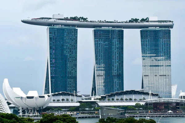 Distrito Comercial Central Singapur — Foto de Stock