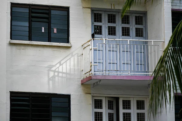 Abandoned block of flats in Singapore — Stock Photo, Image