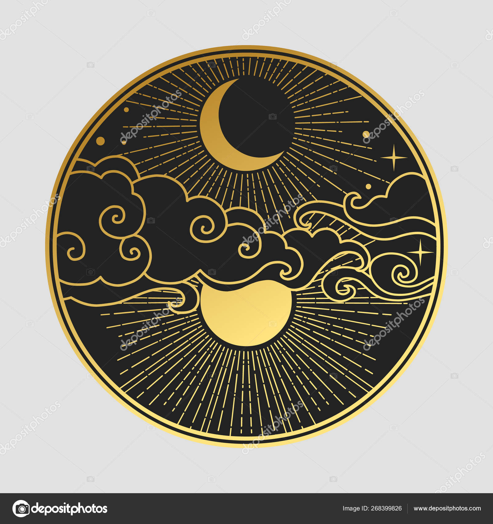 Sun Moon Logo Royalty Free Sun Moon Logo Vector Images Drawings Depositphotos Sun Moon Logo Royalty Free Sun Moon Logo Vector Images Drawings Depositphotos