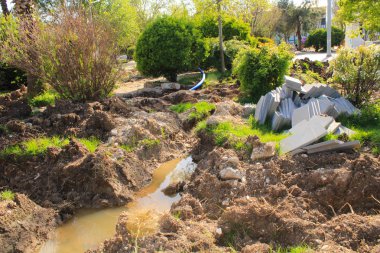 Park yeniden inşa ediliyor. Adıyaman Mimar Sinan Kültür Parki 