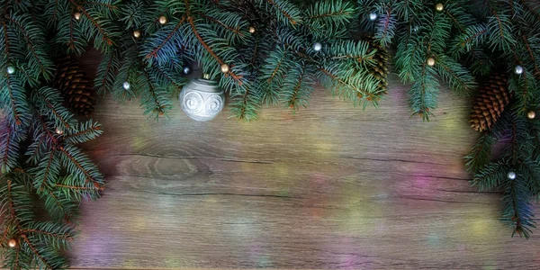 크리스마스 원추체 나무의 질감에 크리스마스 — 스톡 사진