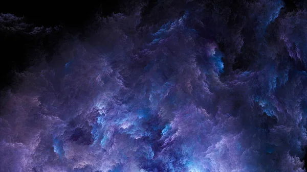 Resumen Rosa Azul Hermoso Fondo Fractal Forma Nubes Plumas Adecuado —  Fotos de Stock