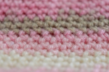 Tığ işi veya örme Doku Kapat. Kumaş arka plan