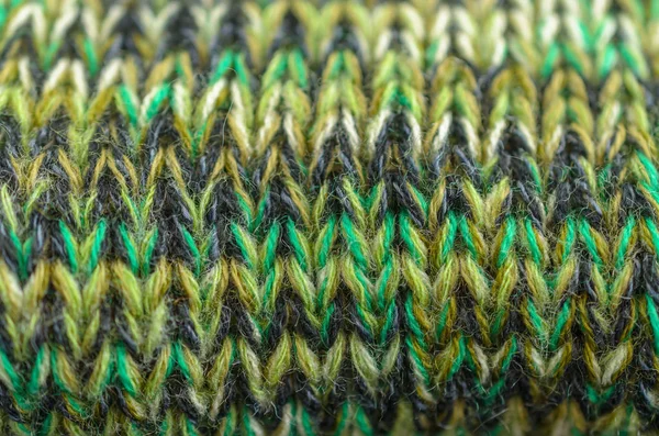 Texture au crochet ou tricotée Gros plan, Fond tissu — Photo