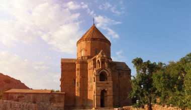 Kilise Kutsal Haç Katedrali (Kutsal Haç Katedrali), Akdamar Adası, Van Gölü, Türkiye 