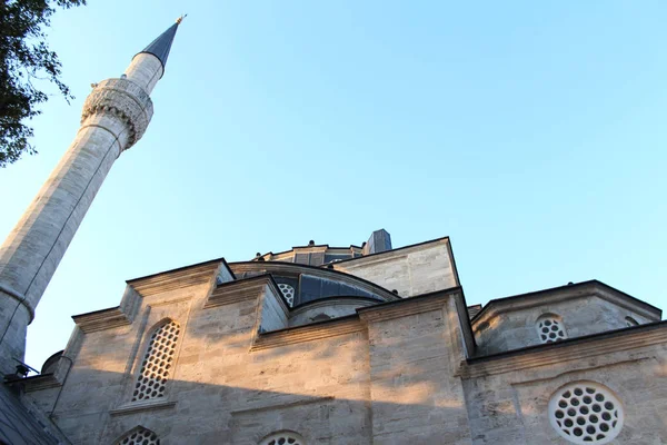 Minaret Exterior View Mosque — Stock Photo, Image