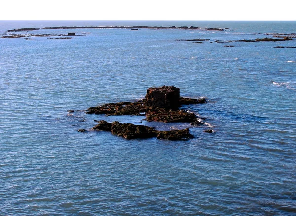 Cadiz Şehri Andalusia Körfezi Kıyısında Günbatımı Spanya Europe — Stok fotoğraf