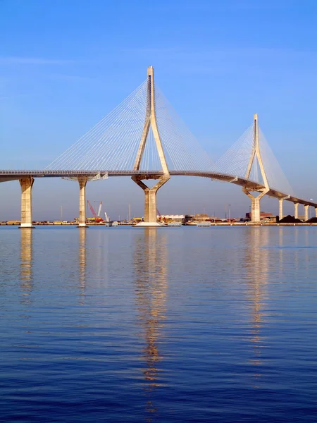 Puente Constitucion Called Pepa Bay Cadiz Andalusia Spain Europe — Stock Photo, Image