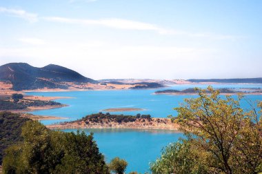 Cadiz Gölü, Endülüs, İspanya, Avrupa'nın peyzaj,