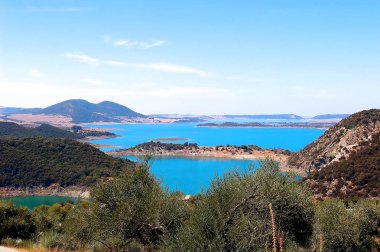 Cadiz Gölü, Endülüs, İspanya, Avrupa'nın peyzaj,