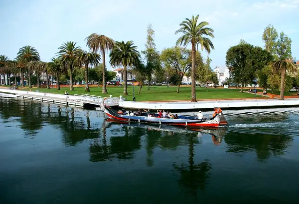 Kano Aveiro Portekiz Bir Yürüyüşe Europe — Stok fotoğraf