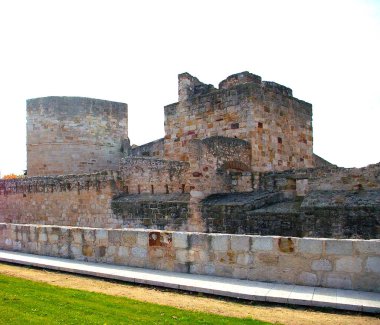 Zamora şehir Kalesi, Castilla y Len. İspanya. Avrupa
