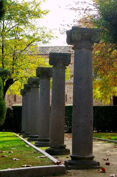 Columnas Romanas Ciudad Zamora Castilla Len España Europa — Foto de Stock