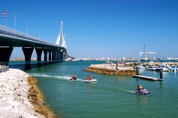 Puente Constitucion Kallas Pepa Den Bay Cádiz Andalusien Spanien Europa — Stockfoto