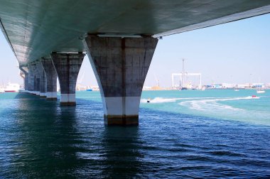 Puente de la Constitucion, La Pepa, defne, Cadiz içinde Andalusia denir. İspanya. Europe