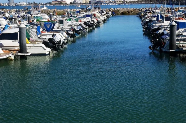 Fiske Båtar Cadiz Bukten Andalusien Spanien Europa — Stockfoto