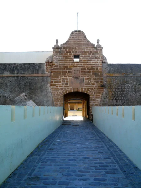 圣卡塔利娜城堡在加的斯湾 安达卢西亚 西班牙 — 图库照片