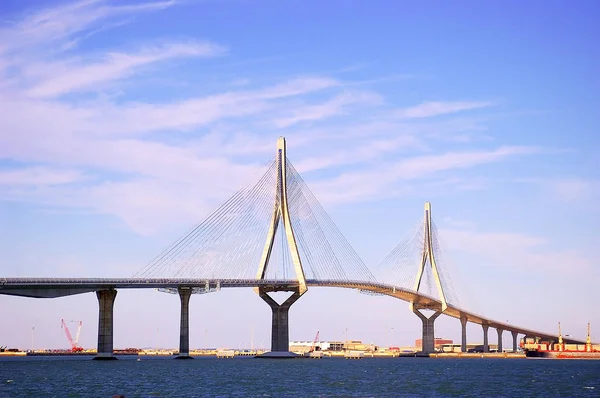 Puente Constitucin Pepa Genannt Der Bucht Von Cdiz Andalusien Spanien — Stockfoto