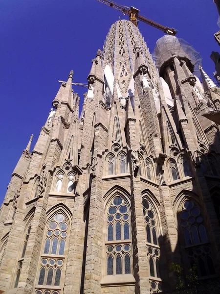 Expiatory Temple Sagrada Familia Barcelona Catalonia Spain Europe July 2018 — Stock Photo, Image