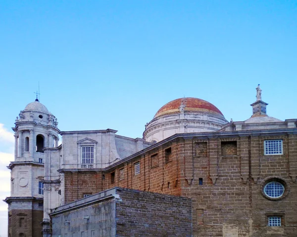 Catedral Cádiz Capital Andaluzia Espanha Europa — Fotografia de Stock