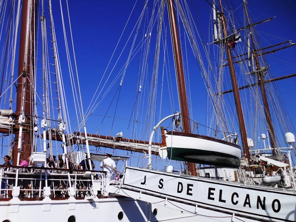 Mástil Velero Cádiz Andalucía España —  Fotos de Stock