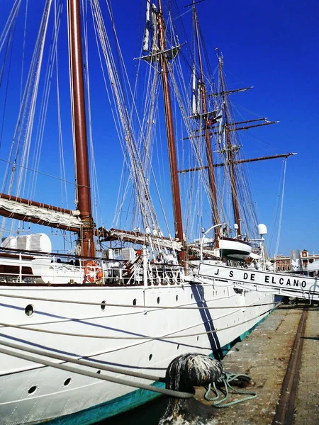 Mástil Velero Cádiz Andalucía España —  Fotos de Stock