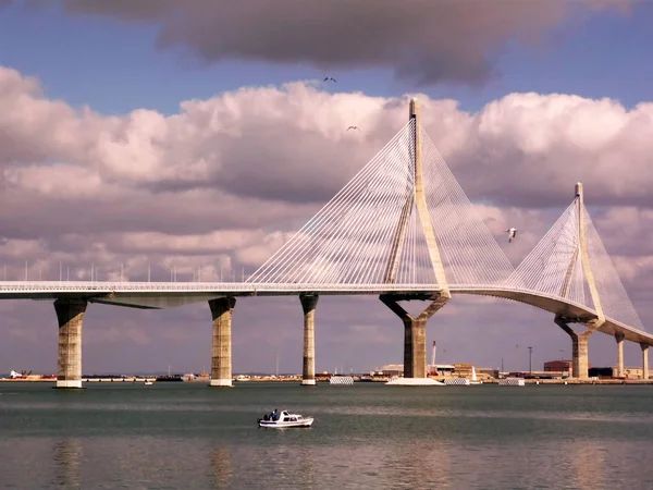 Puente Constitucion Called Pepa Bay Cadiz Andalusia Spain Europe — Stock Photo, Image