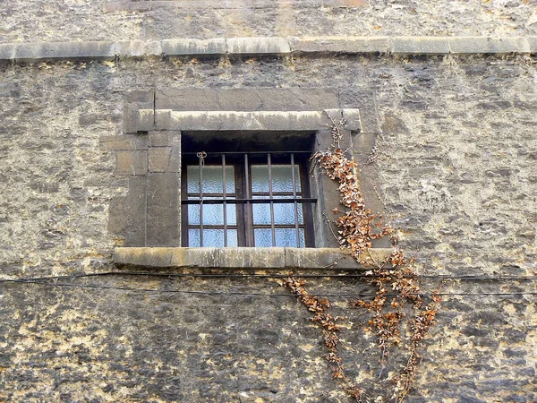 Vieja Ventana Gijón Asturias España Europa — Foto de Stock