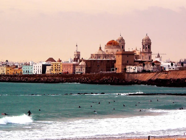 Cadiz Katedrali Endülüs Spanya — Stok fotoğraf