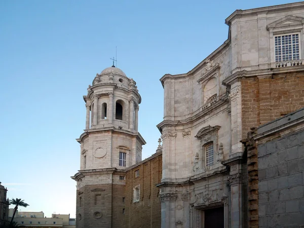 Catedral Baía Capital Cdiz Andaluzia Espanha Europa — Fotografia de Stock