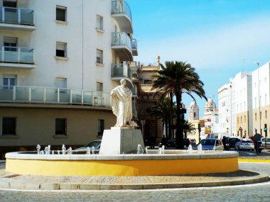 Cadiz Körfezi, Endülüs. İspanya. Avrupa