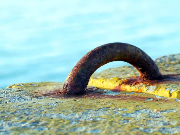 Cadiz, Endülüs şehrinin körfezi kıyısında tekneler için Demirleme. İspanya. Avrupa