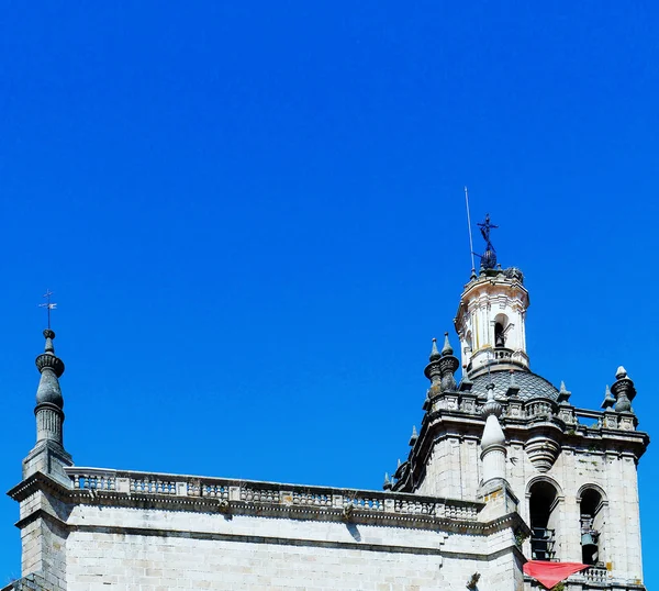 Καθεδρικός Ναός Της Σάντα Μάρα Ντε Asuncin Coria Εξτρεμαδούρα Ισπανία — Φωτογραφία Αρχείου