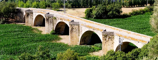 Coria Bridge Estremadura Hiszpania Czerwca 2019 — Zdjęcie stockowe