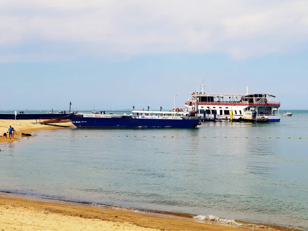 Sanlucar de Barrameda plajı. Cadiz. Endülüs. İspanya. Avrupa. 25 Ağustos 2019