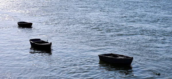 Bateaux Pêche Sur Côte Baie Puerto Real Cadix Andalousie Espagne — Photo